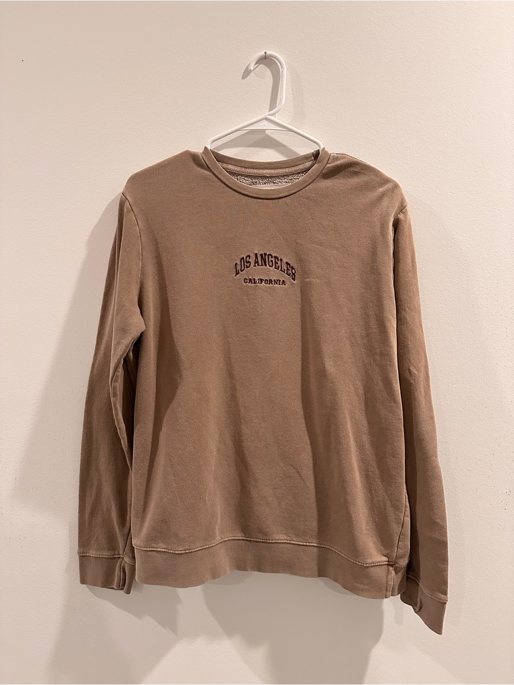 PacSun Los Angeles Chest Graphic Crewneck - Brown